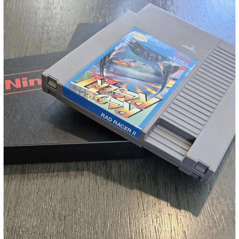 Rad Racer II 2 Vintage Original NES Nintendo Entertainment Racing Video Game